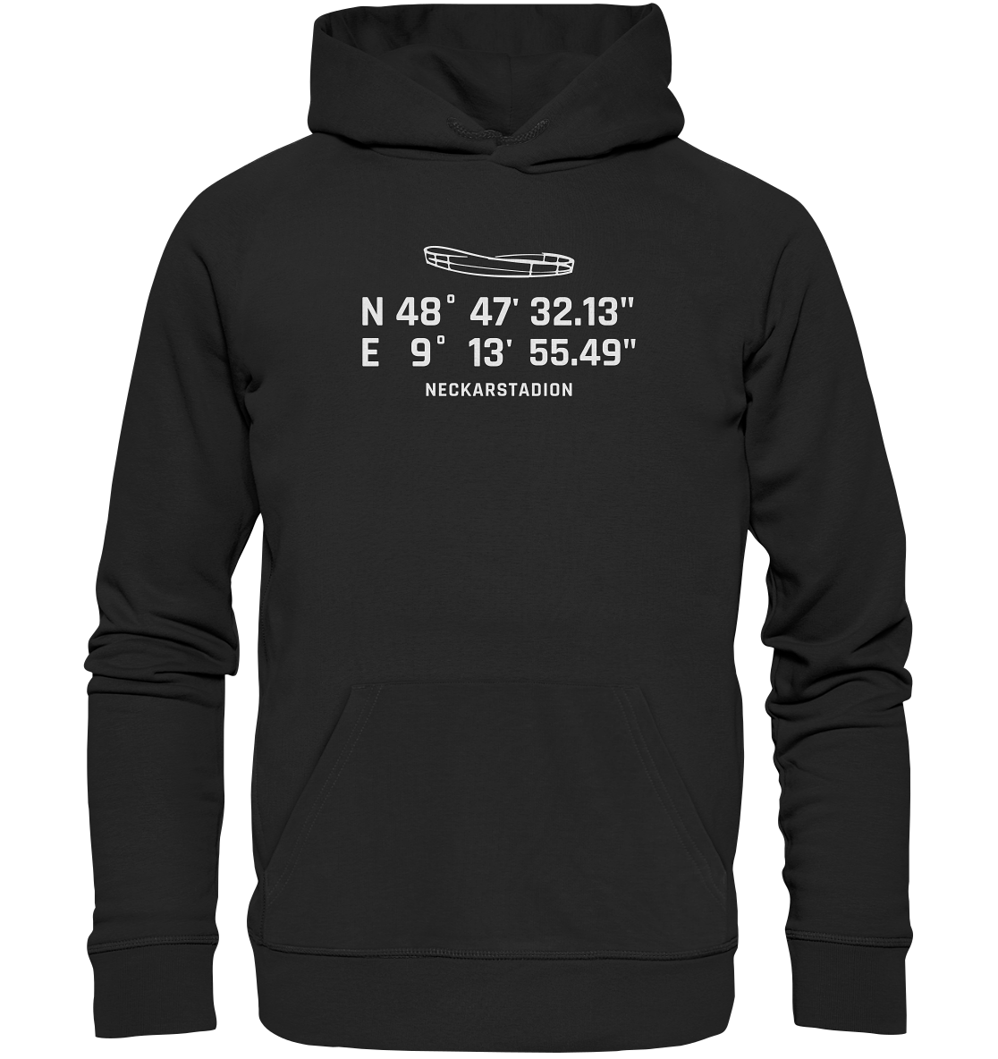 Koordinaten Neckarstadion | Hoodie