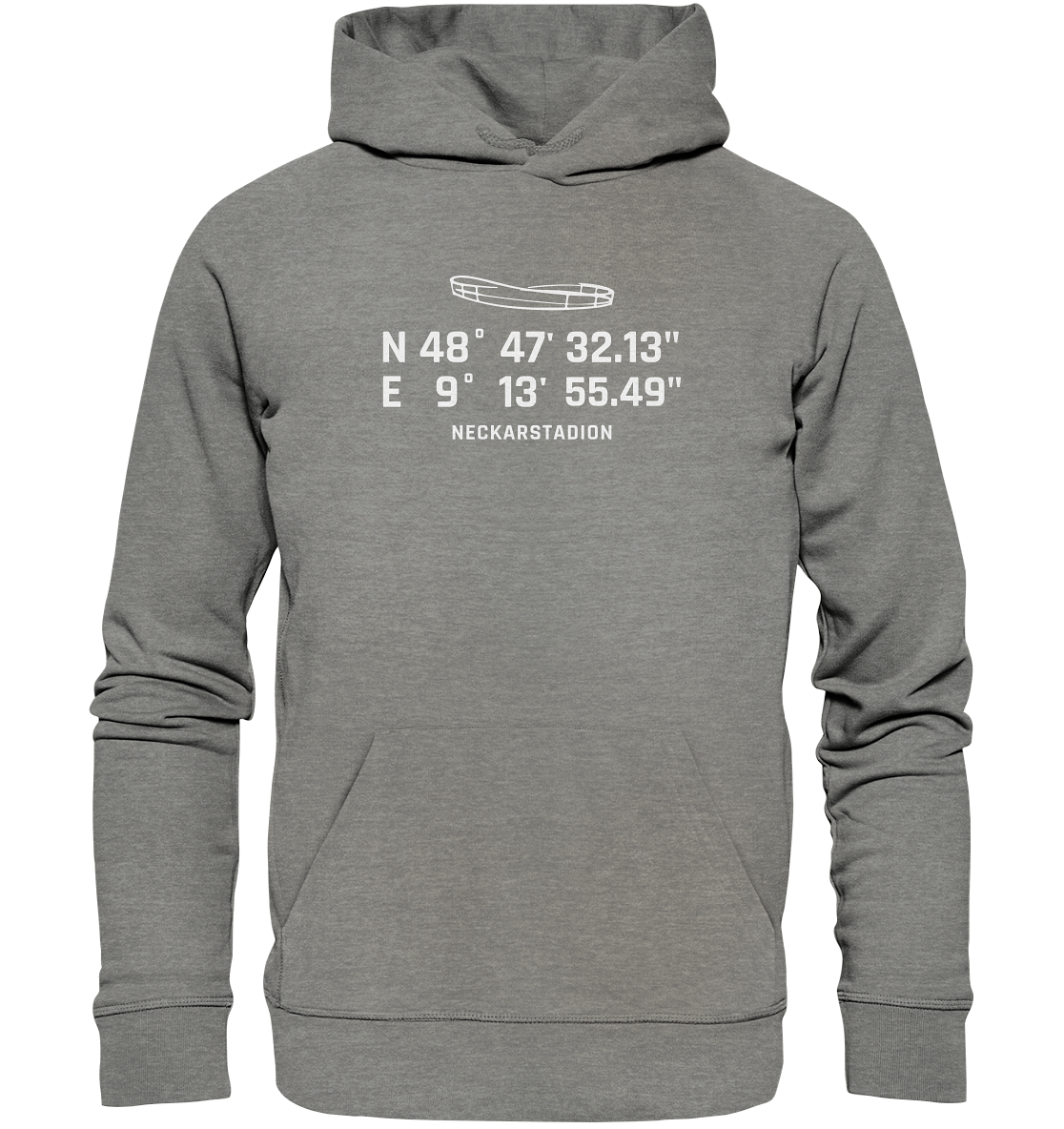 Koordinaten Neckarstadion | Hoodie