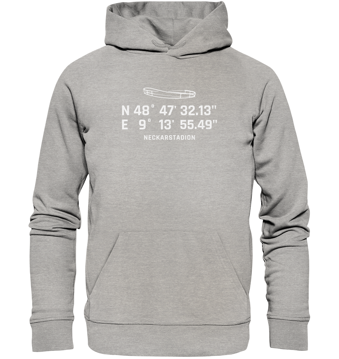 Koordinaten Neckarstadion | Hoodie