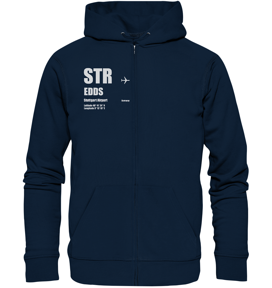 STR Airport | Zip-Up Hoodie