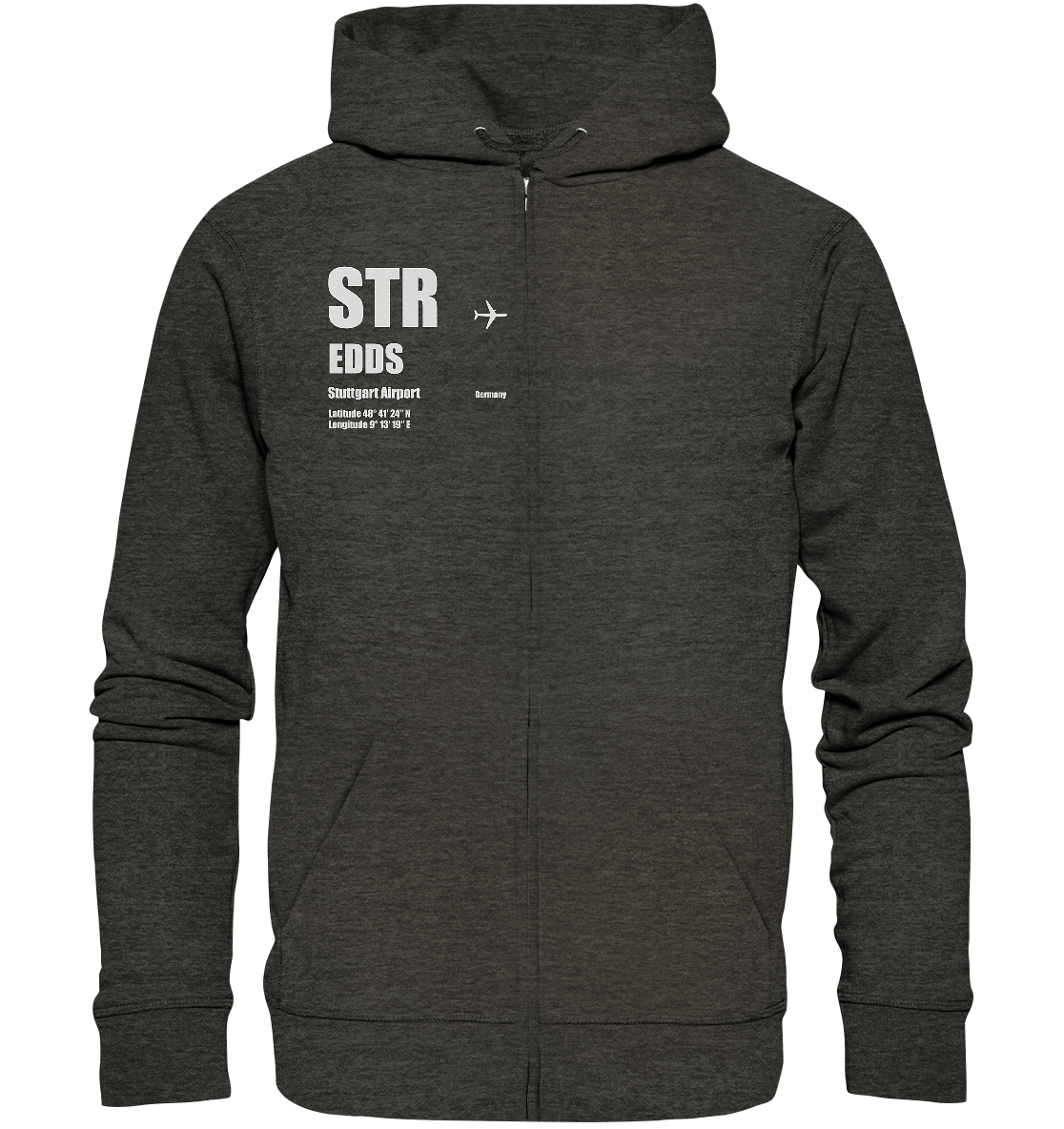STR Airport | Zip-Up Hoodie