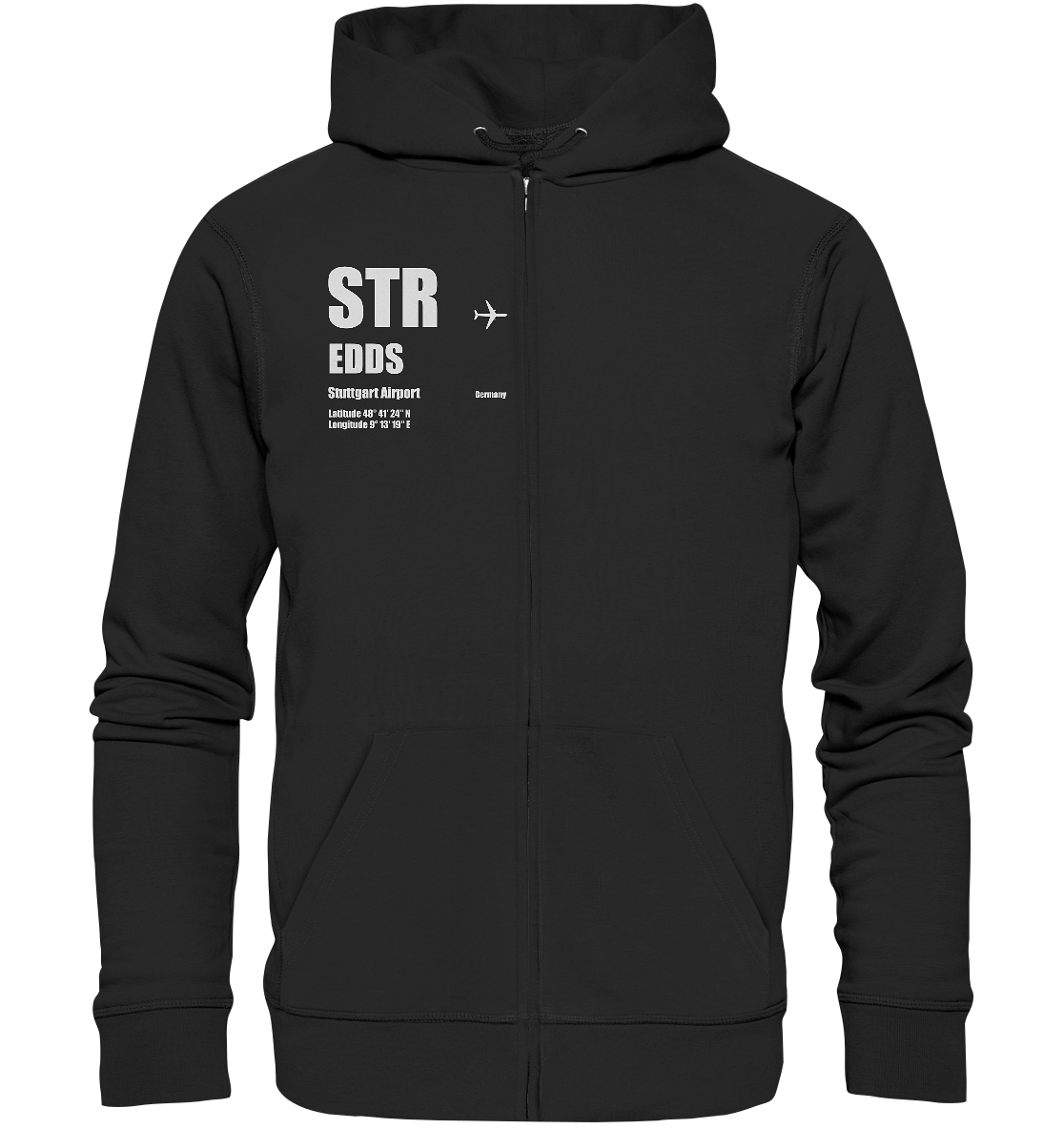 STR Airport | Zip-Up Hoodie