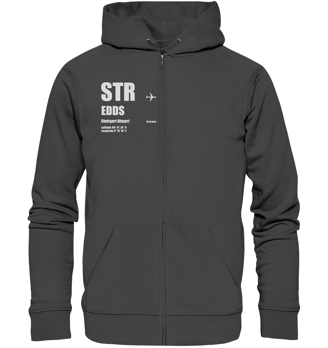 STR Airport | Zip-Up Hoodie