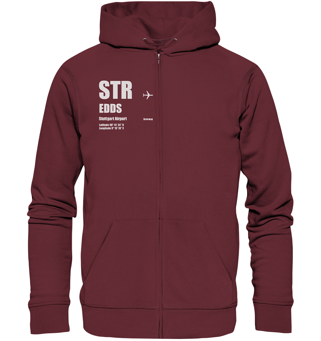 STR Airport | Zip-Up Hoodie
