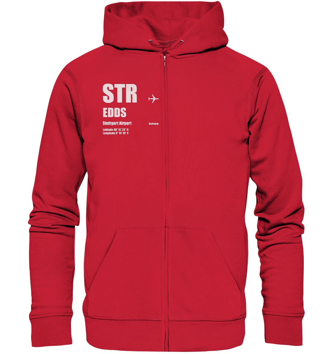 STR Airport | Zip-Up Hoodie