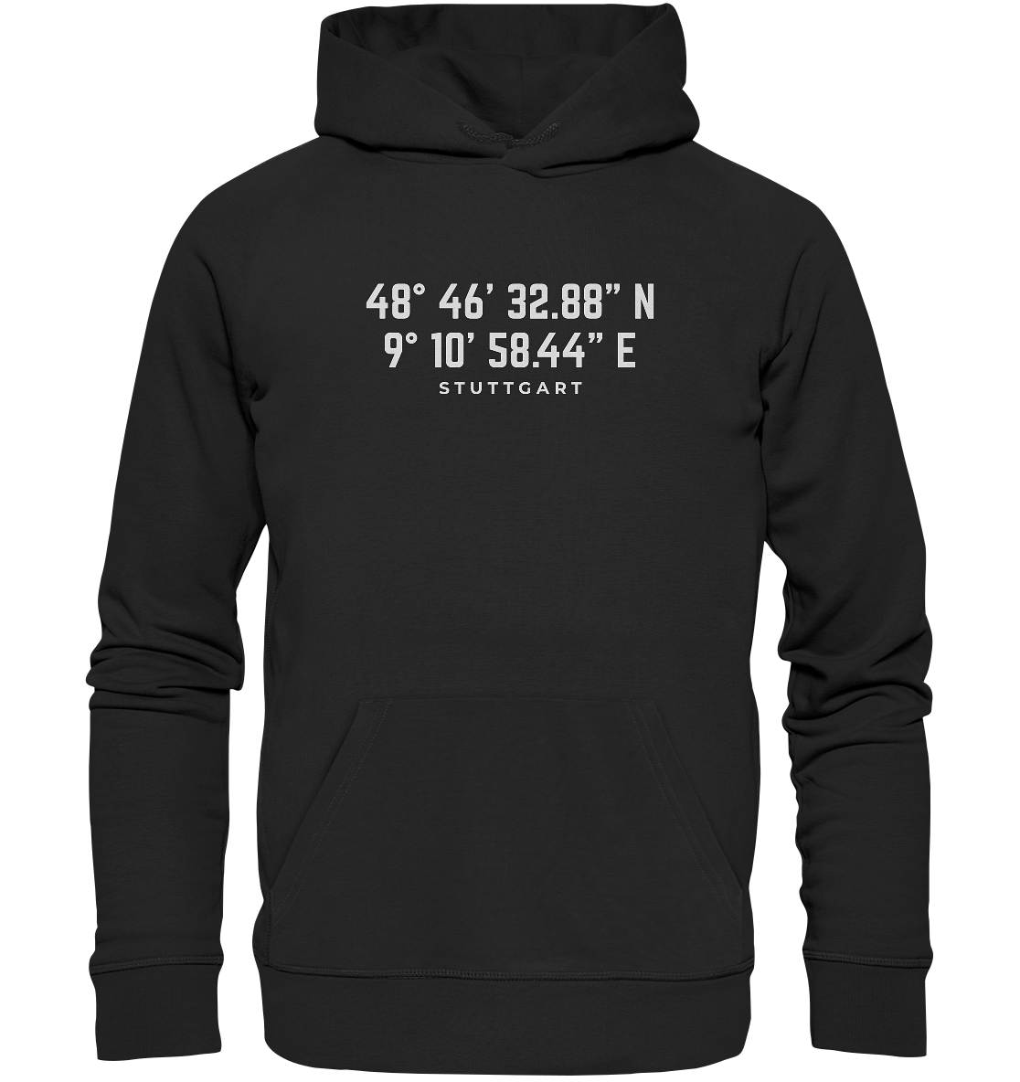 Koordinaten Stuttgart | Hoodie
