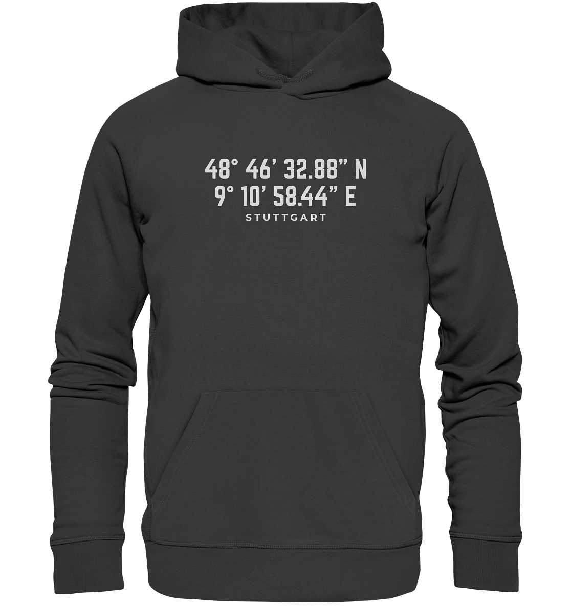 Koordinaten Stuttgart | Hoodie