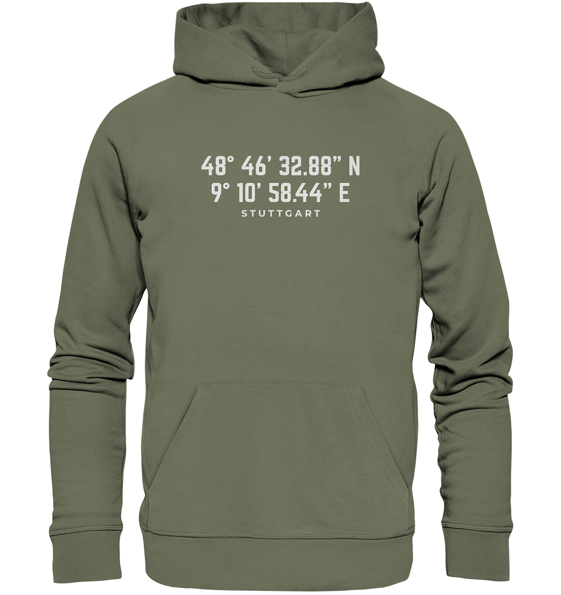 Koordinaten Stuttgart | Hoodie