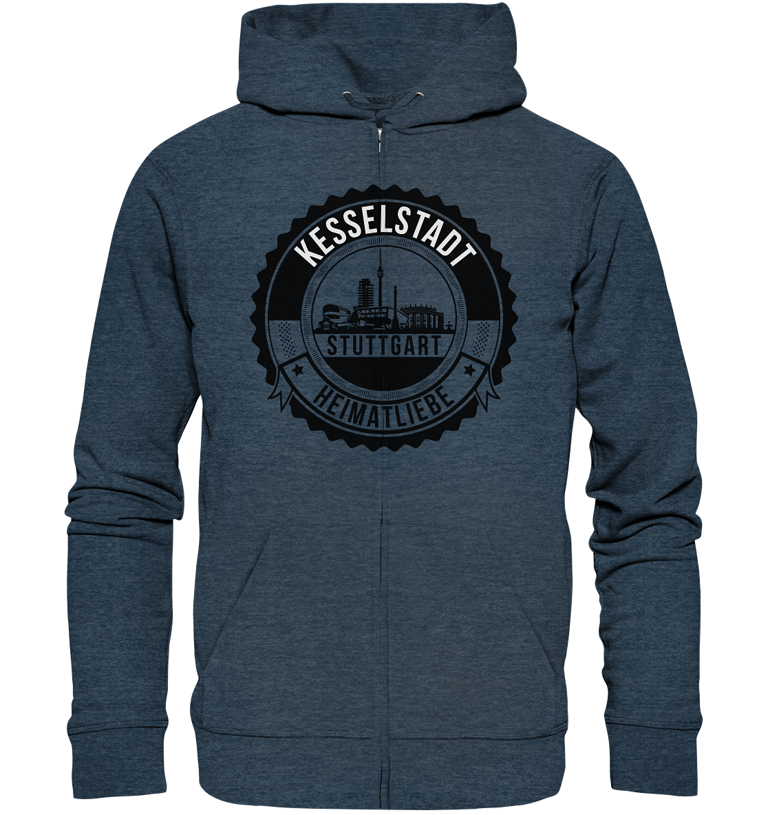 Kesselstadt Stuttgart | Zip-Up Hoodie