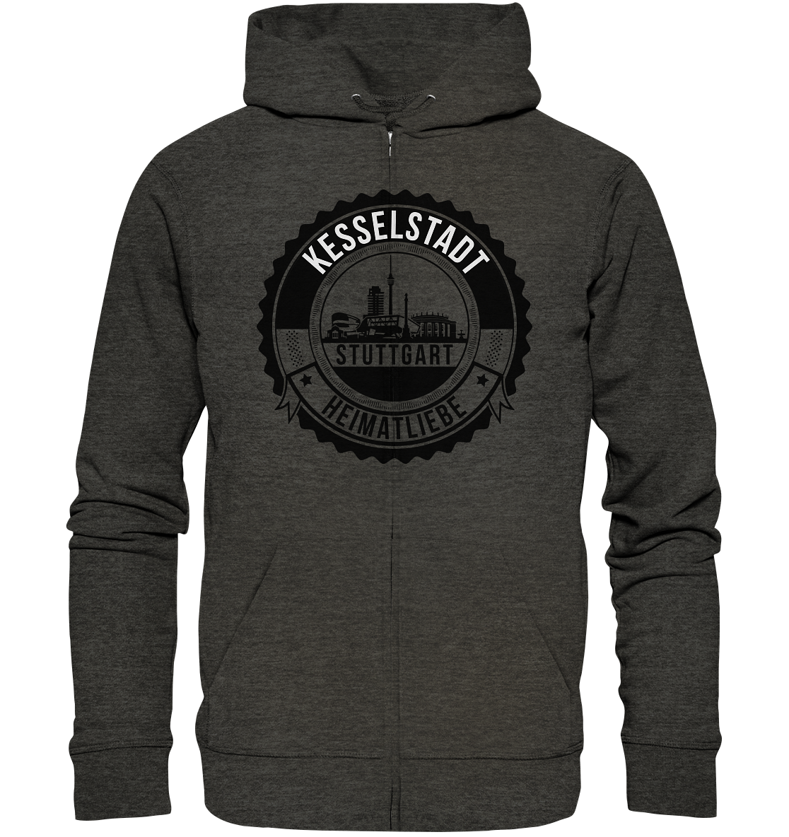 Kesselstadt Stuttgart | Zip-Up Hoodie