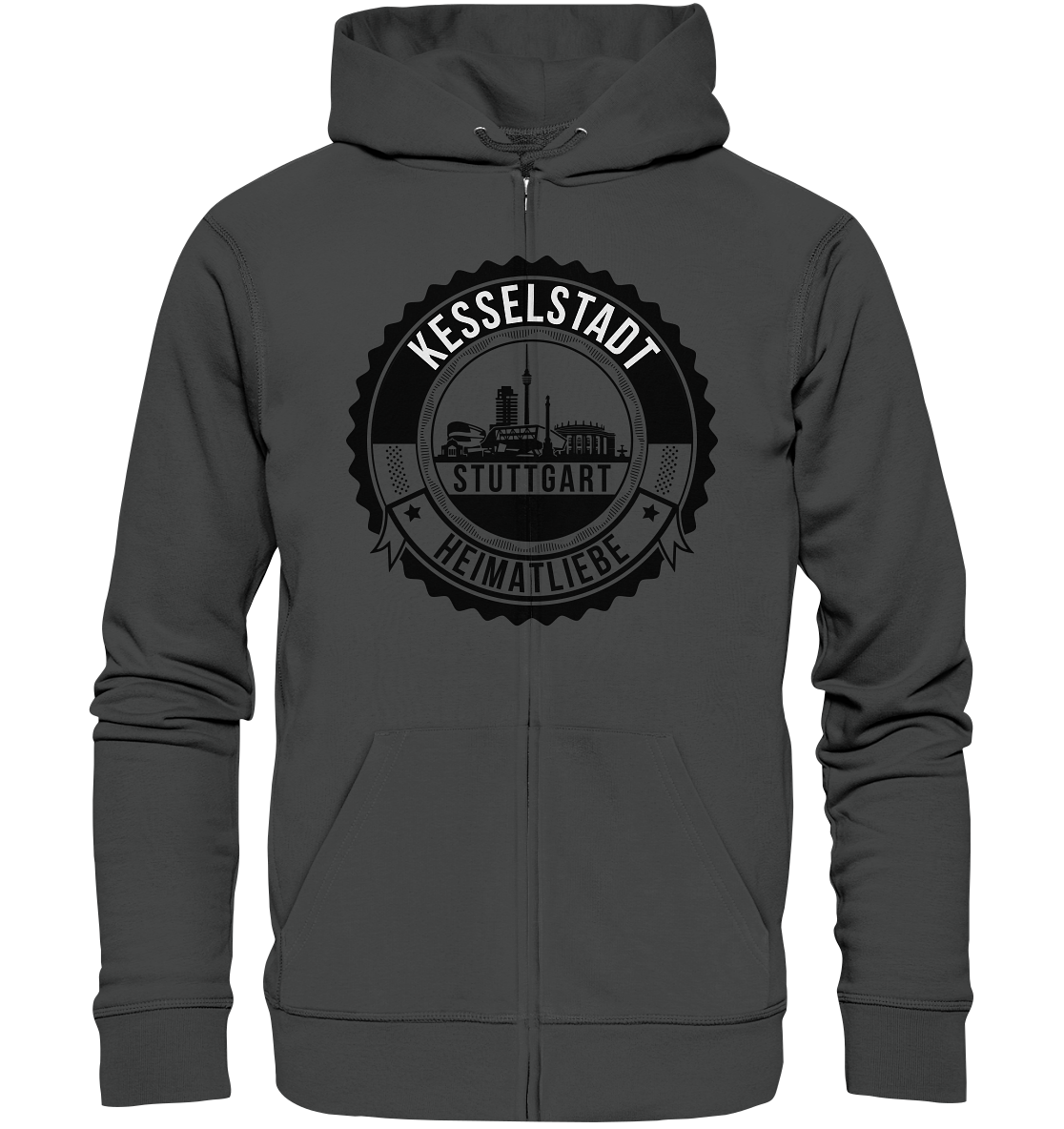 Kesselstadt Stuttgart | Zip-Up Hoodie