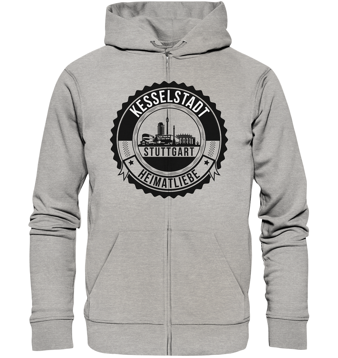 Kesselstadt Stuttgart | Zip-Up Hoodie