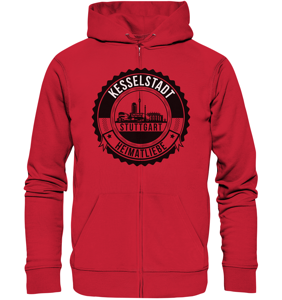 Kesselstadt Stuttgart | Zip-Up Hoodie