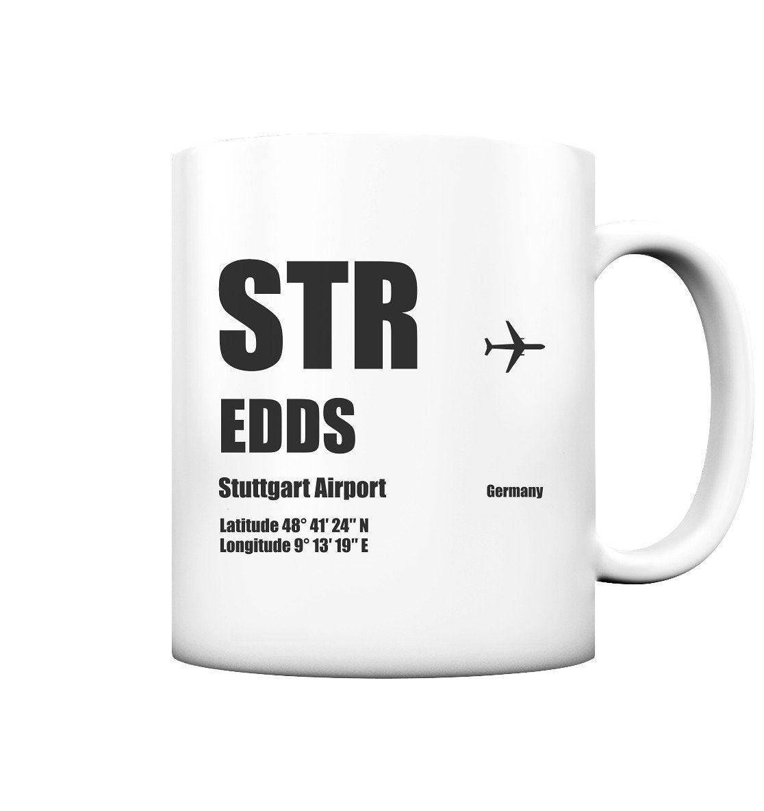 STR Airport | Tasse (matt)